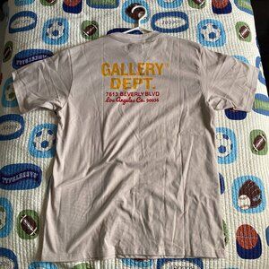 Gallery Dept. Venice Car Show T-Shirt - Cream/Tan - Size M - NWT
